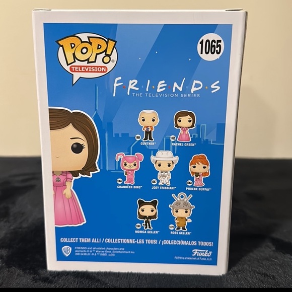 Funko POP! “Friends” Rachel Greene in Pink Dress #1065 - Picture 4 of 7